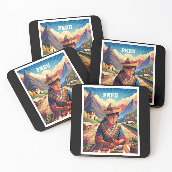 Item preview, Chinchero Peru Poster designed and sold by BelleRiviera.