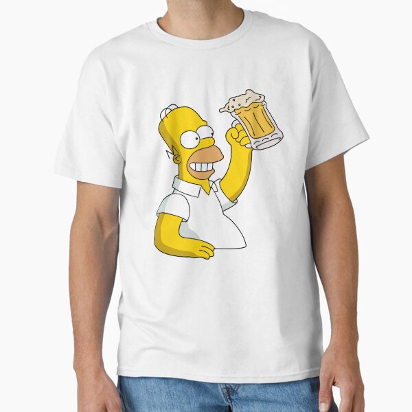 Item preview, Homer Simpson holding beer duff designed and sold by burak-kp.
