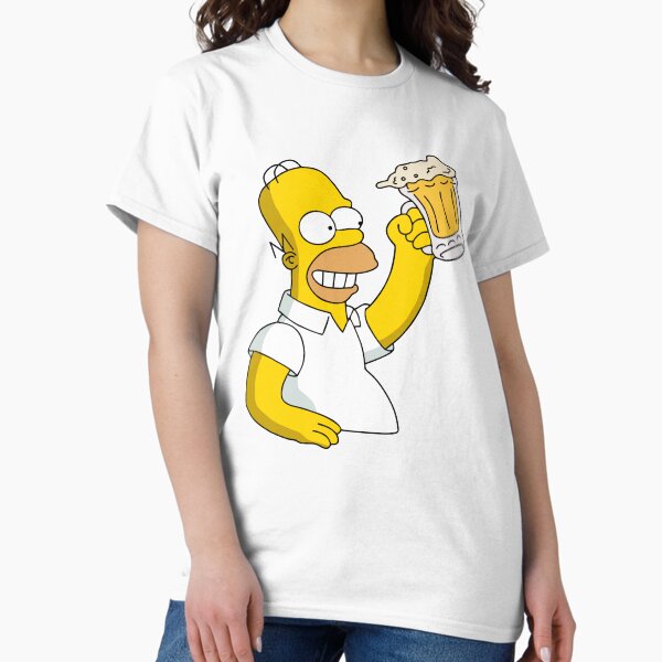 Item preview, Homer Simpson holding beer duff designed and sold by burak-kp.