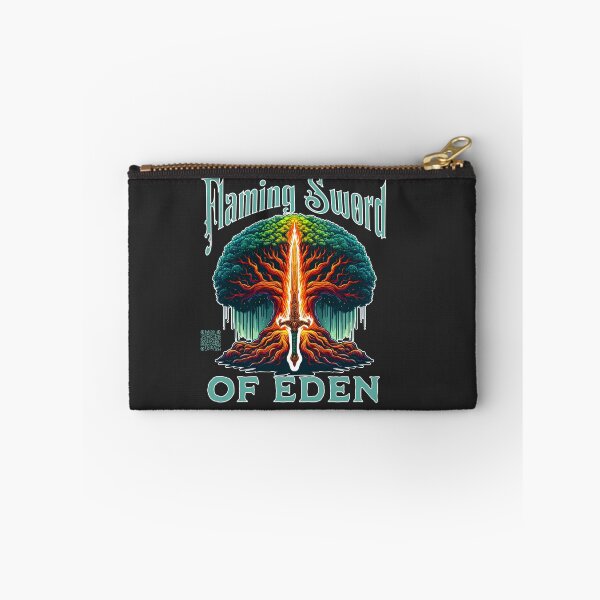 Item preview, Flaming Sword Of Eden designed and sold by WolfeTEES.