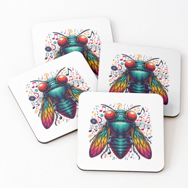 Item preview, Colorful Cicada 2024 Insect Entomology Bug designed and sold by Stick-Artistry.