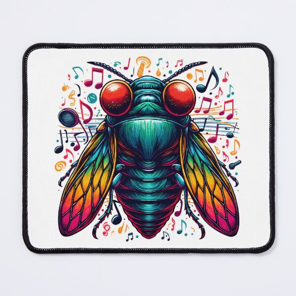 Item preview, Colorful Cicada 2024 Insect Entomology Bug designed and sold by Stick-Artistry.