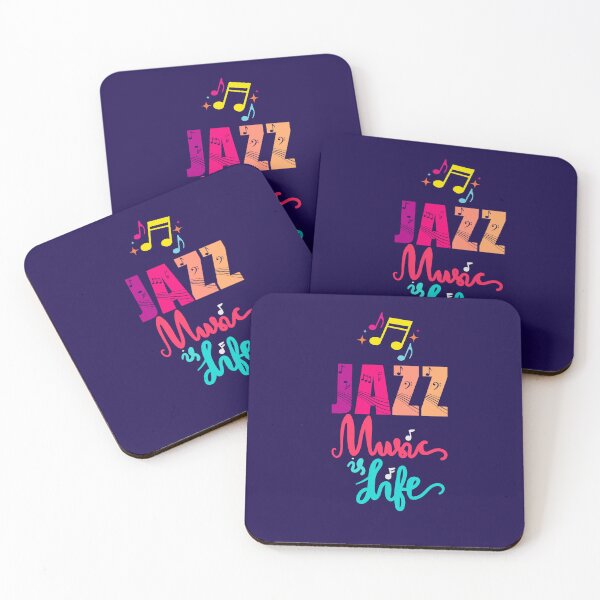 Item preview, Jazz Music Is Life Sticker designed and sold by BrightrDayMusicArt.
