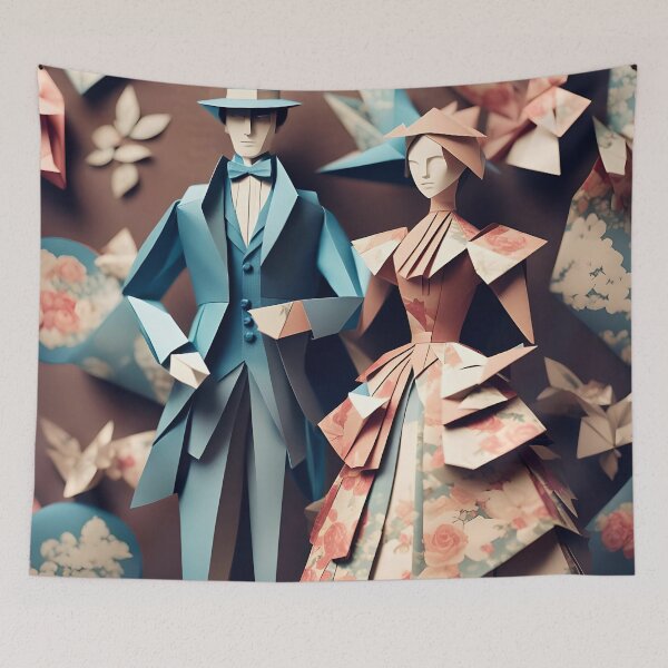 Item preview, Origami Art - Timeless Elegance: A Victorian Era Romance designed and sold by ArtfulFolds.