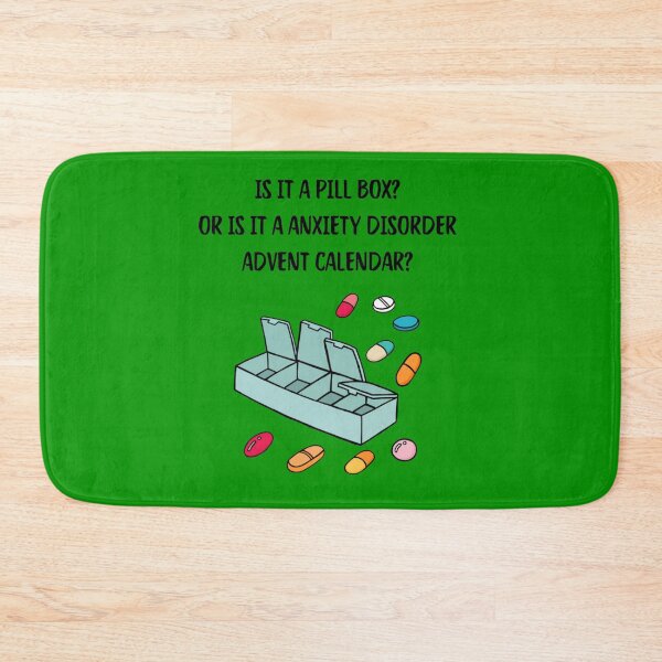 Item preview, Is it a pill box? Or is it a anxiety disorder advent calendar? designed and sold by CaitlynConnor.