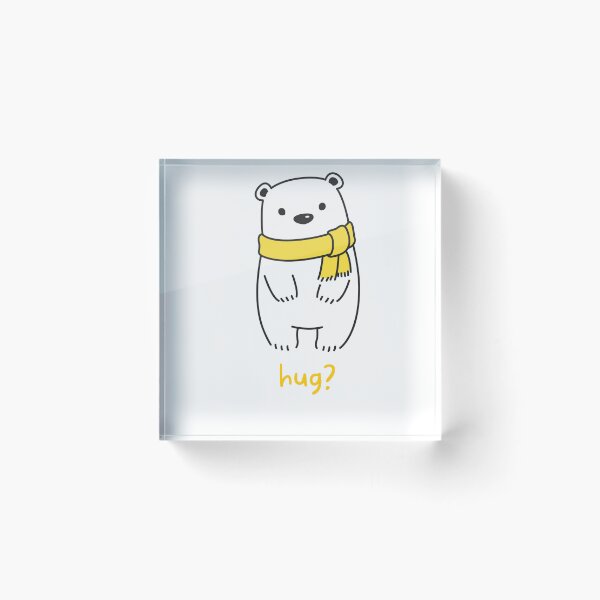 Item preview, Genuine Hug: Spreading Affection and Hope I truly hope that you give me a hug' Print designed and sold by Genius Wear.
