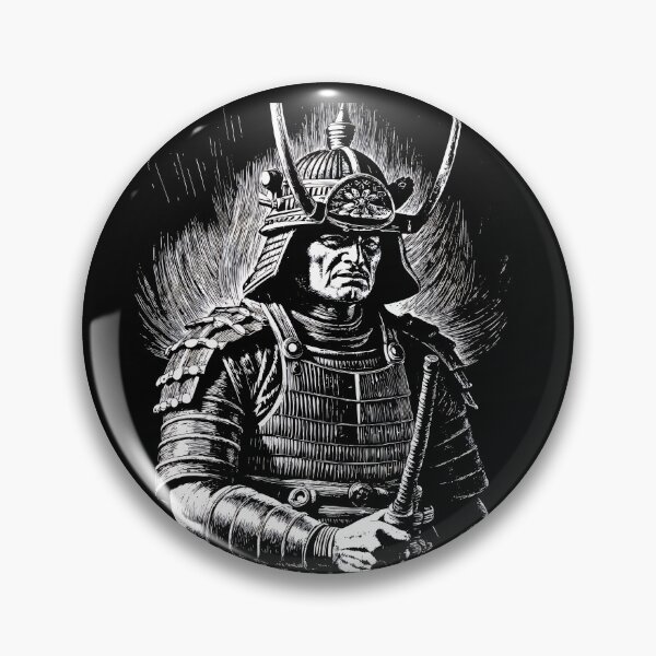 Item preview, Samurai in Monochrome designed and sold by Pickmash.