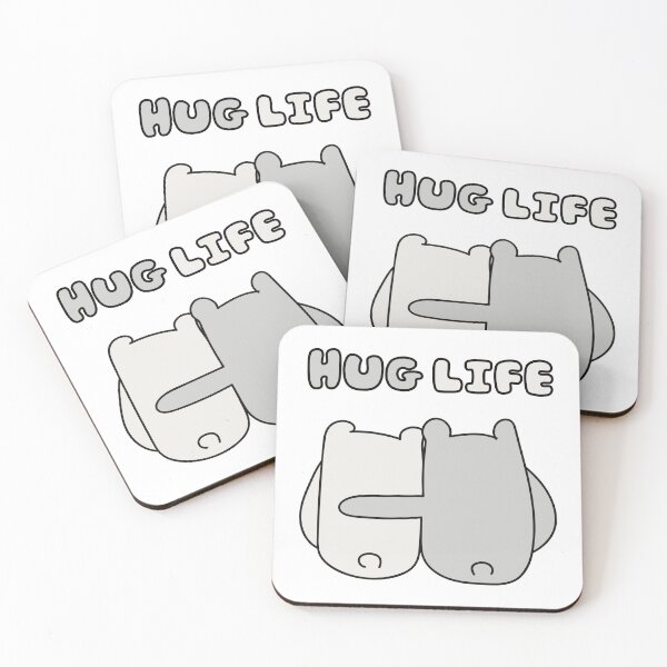 Item preview, Hug Life: Embracing Affection and Positivity  Apparel Design designed and sold by Genius Wear.