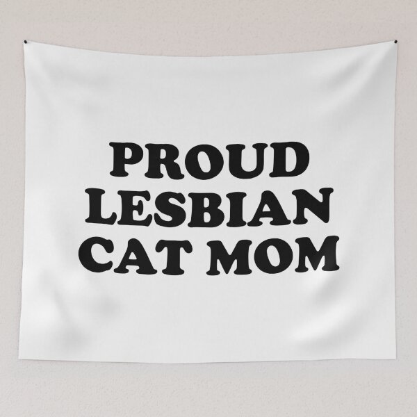 Item preview, Proud Lesbian Cat Mom designed and sold by Inspirationmotivation.