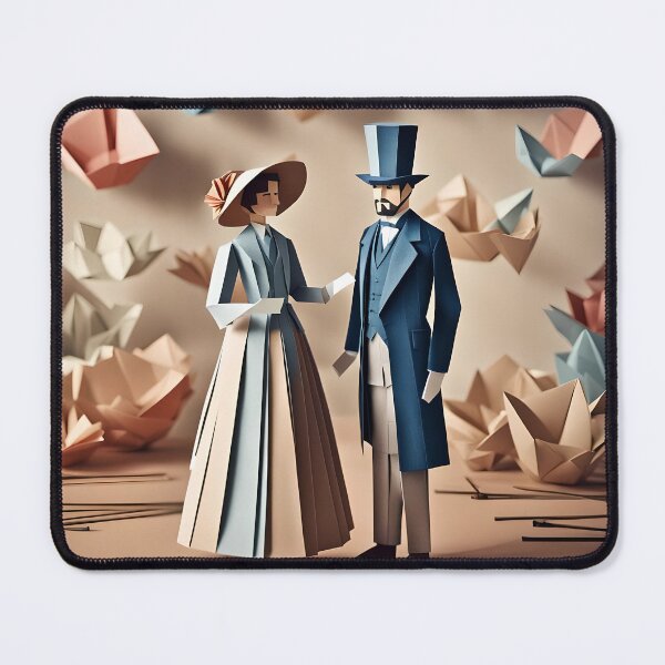 Item preview, Origami Art - Graceful Elegance: An Edwardian Love Affair designed and sold by ArtfulFolds.