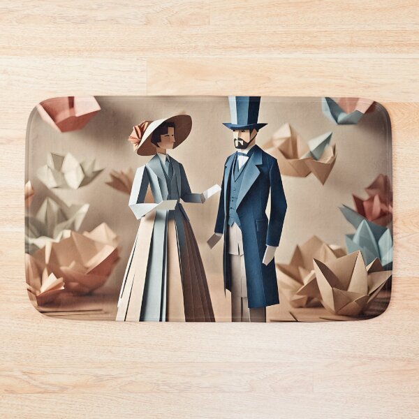 Item preview, Origami Art - Graceful Elegance: An Edwardian Love Affair designed and sold by ArtfulFolds.