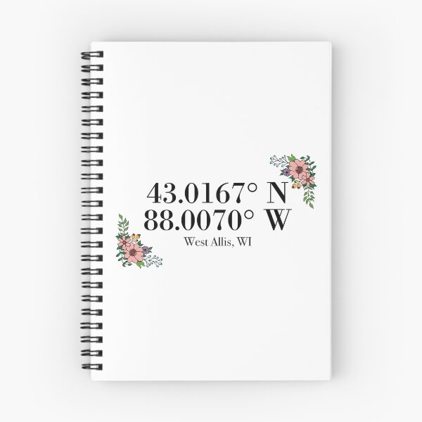 Item preview, West Allis, WI Coordinates designed and sold by mynameisliana.