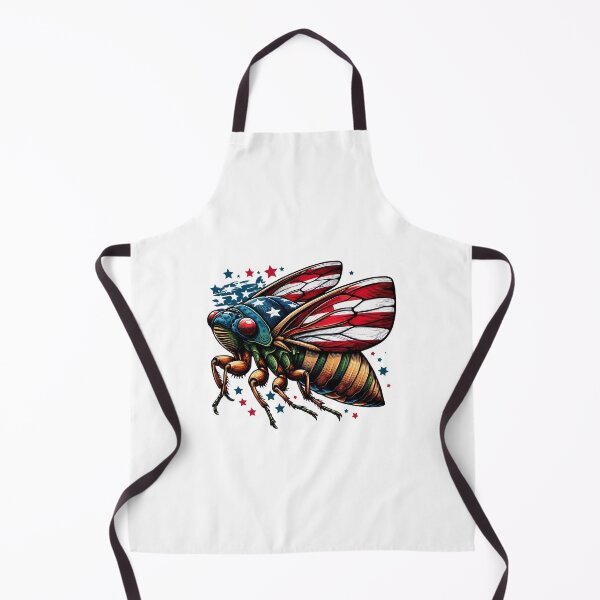 Item preview, Cicada 2024 American Flag 4th Of July Bug Entomology Insect designed and sold by Stick-Artistry.