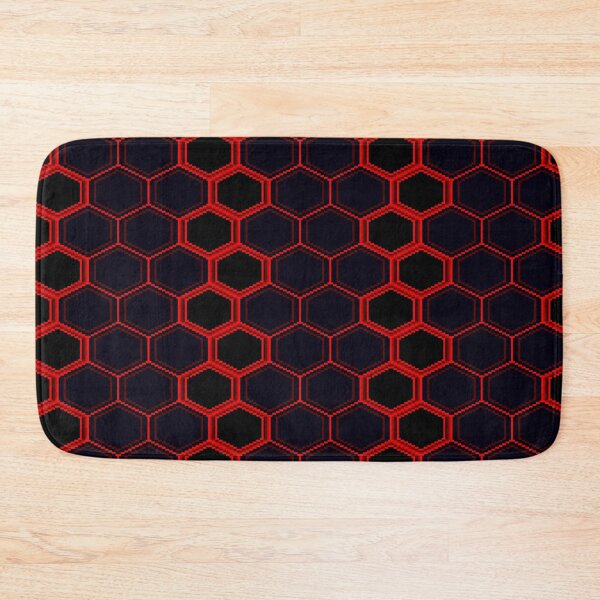 Item preview, Rage Red Hexagon Pattern designed and sold by The-Stellerium.