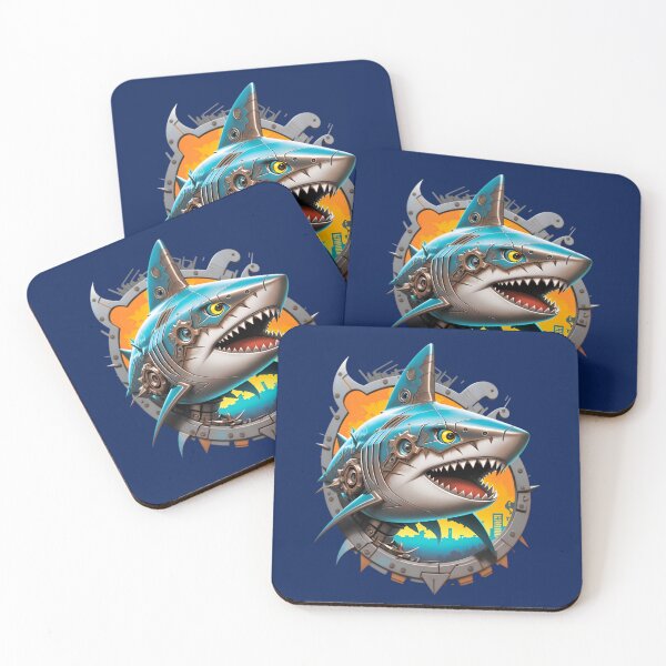 Item preview, Rusted Robot Shark Graffiti Art designed and sold by TheArtOfPat.