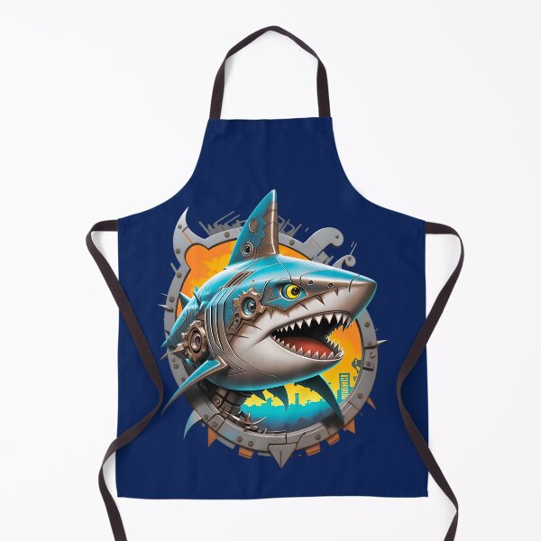 Item preview, Rusted Robot Shark Graffiti Art designed and sold by TheArtOfPat.