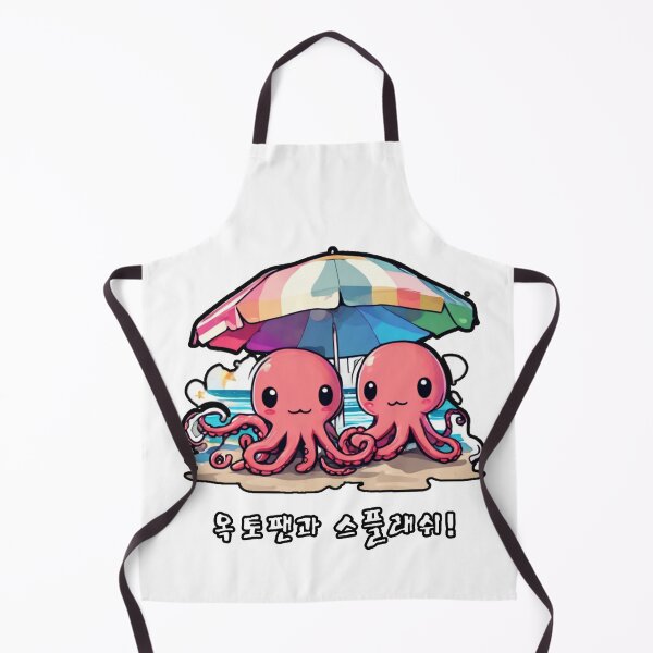 Artikelvorschau, Ocean Vibes: Entzückendes Oktopus-Strandleben entworfen und verkauft von CoolEnthusias.