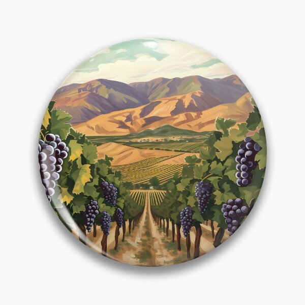 Item preview, Beautiful Osoyoos Oliver British Columbia South Okanagan Illustration  designed and sold by meganohm.