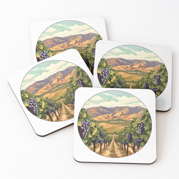 Item preview, Beautiful Osoyoos Oliver British Columbia South Okanagan Illustration  designed and sold by meganohm.