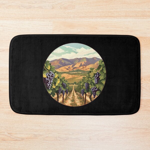 Item preview, Beautiful Osoyoos Oliver British Columbia South Okanagan Illustration  designed and sold by meganohm.