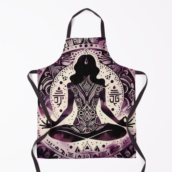 Item preview, a person sitting in a meditative pose. Let's explore the elements further: designed and sold by aminz4.