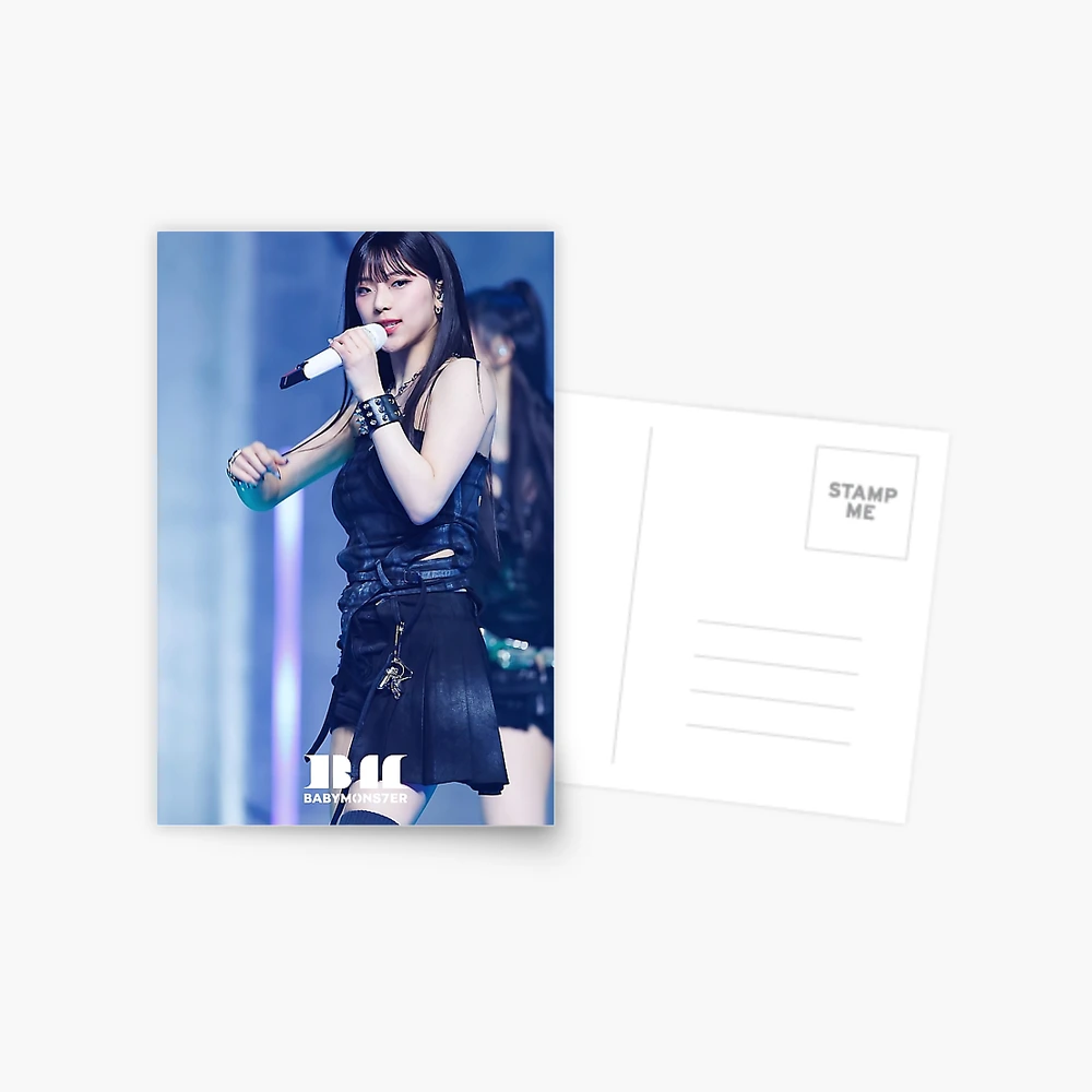RUKA BABYMONSTER サイン入りポストカード BABYMONSTER RUKA Autographs 4*6'' Hand Signed Autographed Photo