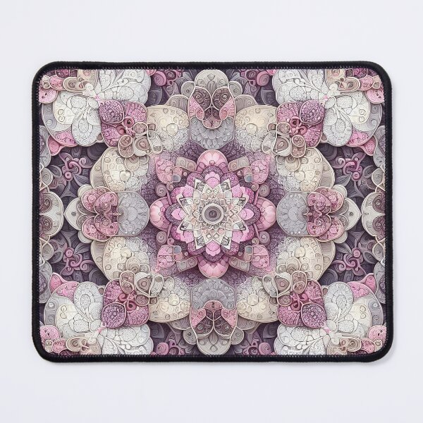Item preview, Pink, white and lavender geometric pattern designed and sold by itsyorstore.