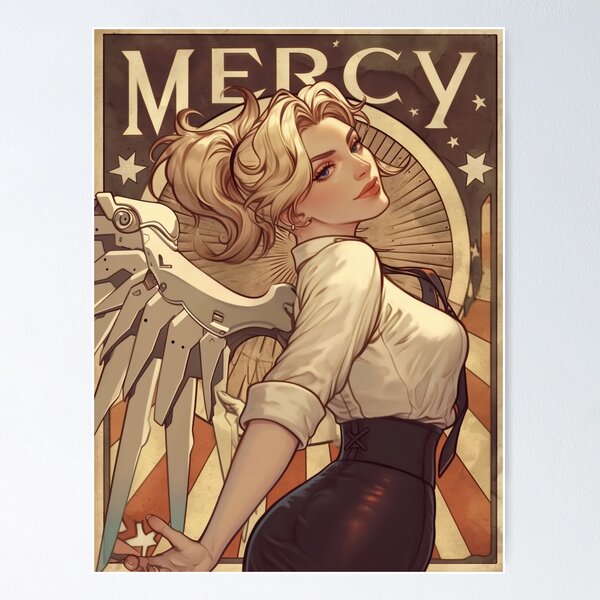 Item preview, Pinup Mercy designed and sold by Waifu Dreamland.