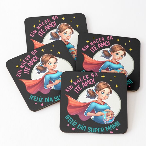 Item preview, HAPPY MOTHERS DAY, SUPER PREGNANT MOM designed and sold by Cadenas22.