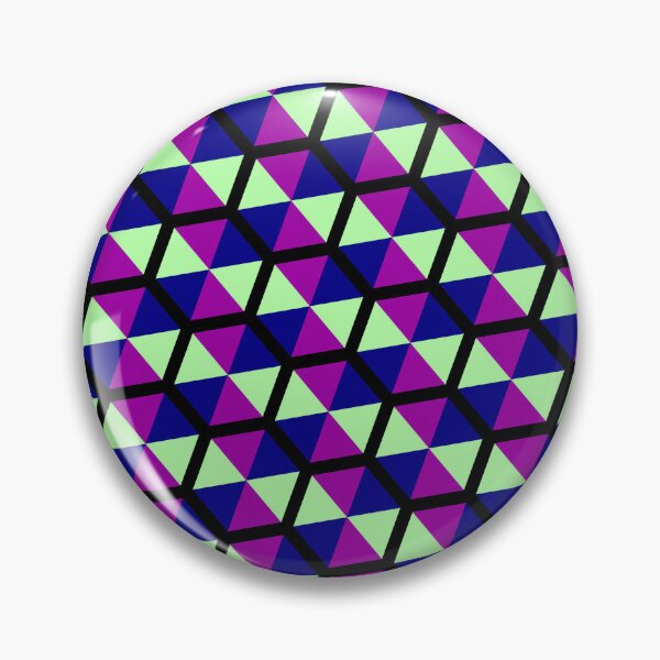 Item preview, Cool Tricolor Umbrella Hexagons Honeycomb Grid Party Pattern designed and sold by Alchemy-A-La-G.