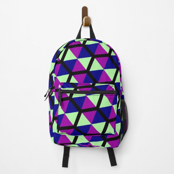 Item preview, Cool Tricolor Umbrella Hexagons Honeycomb Grid Party Pattern designed and sold by Alchemy-A-La-G.