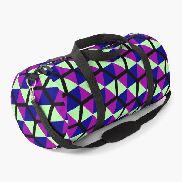 Item preview, Cool Tricolor Umbrella Hexagons Honeycomb Grid Party Pattern designed and sold by Alchemy-A-La-G.