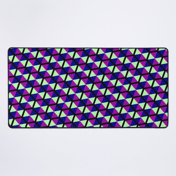 Item preview, Cool Tricolor Umbrella Hexagons Honeycomb Grid Party Pattern designed and sold by Alchemy-A-La-G.
