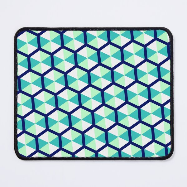 Item preview, Cool Tricolor Umbrella Hexagons Honeycomb Grid Party Pattern designed and sold by Alchemy-A-La-G.
