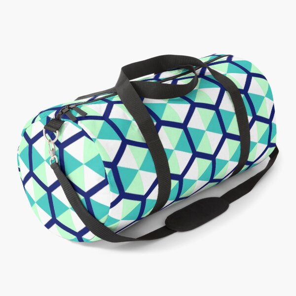 Item preview, Cool Tricolor Umbrella Hexagons Honeycomb Grid Party Pattern designed and sold by Alchemy-A-La-G.