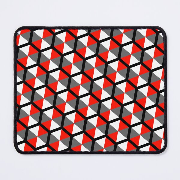 Item preview, Fire Tricolor Umbrella Hexagons Honeycomb Grid Party Pattern designed and sold by Alchemy-A-La-G.