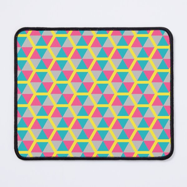 Item preview, Carousel Top Tricolor Hexagons Honeycomb Grid Party Pattern designed and sold by Alchemy-A-La-G.