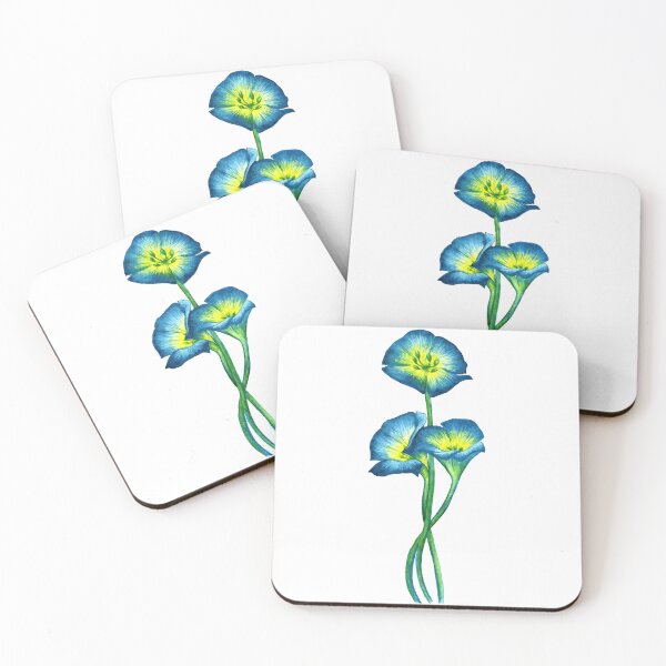 Item preview, Blue-yellow flowers of Ukraine. Petrykivka bells-flowers bouquet art designed and sold by Sunflower-7.