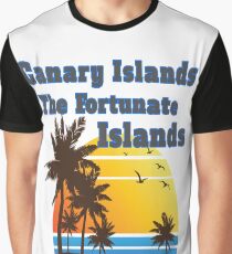 Canary Islands The Fortunate Islands Graphic T-Shirt