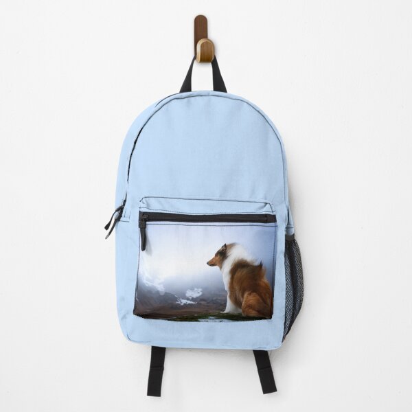 Item preview, Mountain landscape rough collie dog art photography - Photography  designed and sold by MrGreenDragon.