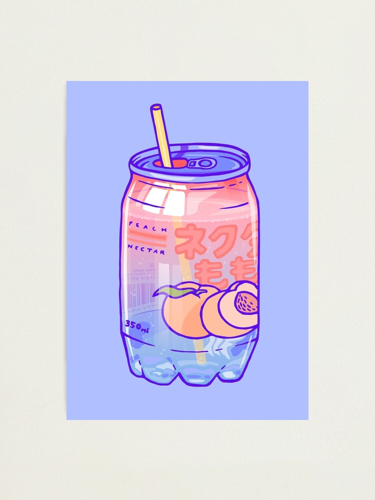 Alternate view of Peach Bubbles Photographic Print