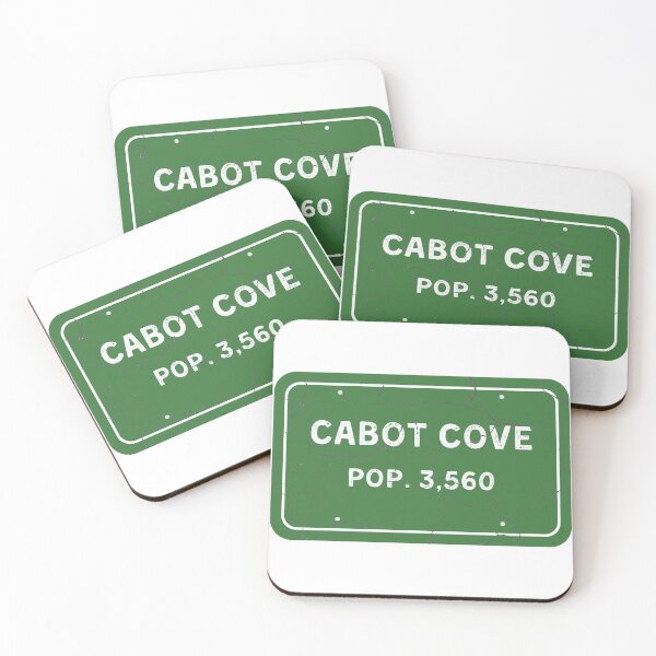 Item preview, Murder She Wrote Cabot Cove Sign Jessica Fletcher designed and sold by SonnyBoyDesigns.