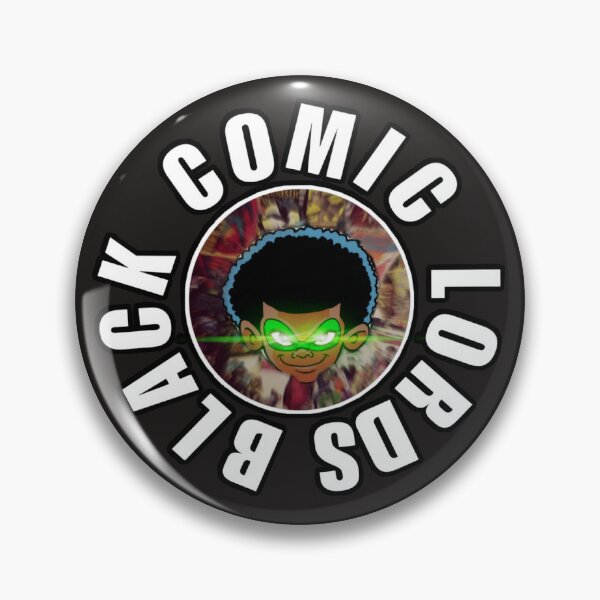 Item preview, BCL Circular Badge designed and sold by Black Comic Lords.