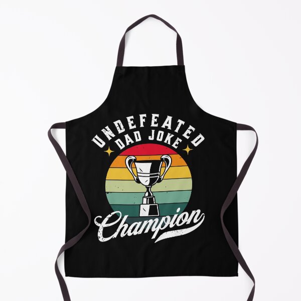 Item preview, Undefeated Dad Joke Champion Funny Puns Father's Day designed and sold by Zulfiqqar.