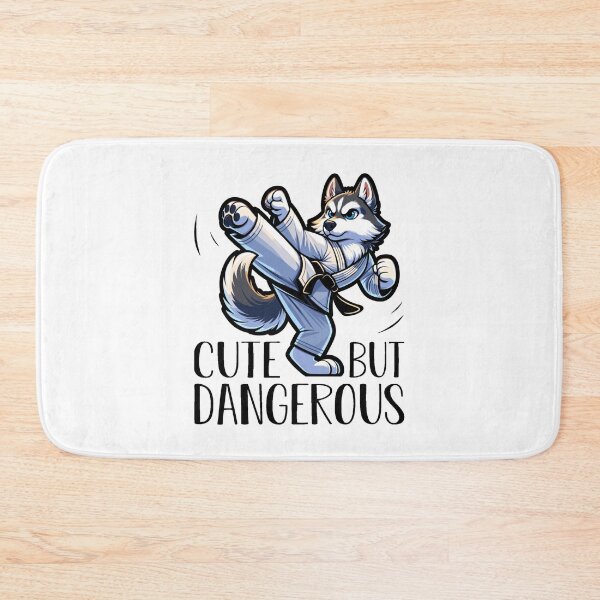 Item preview, Siberian Husky Cute But Dangerous  designed and sold by Bigfoot T-Shirt Co..