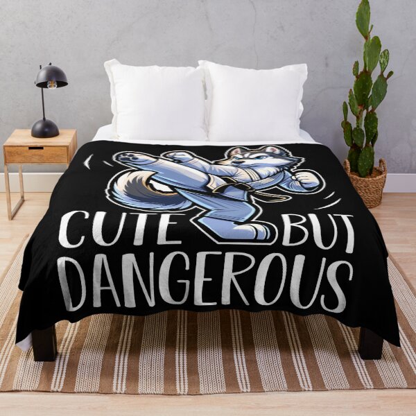 Item preview, Siberian Husky Cute But Dangerous designed and sold by Bigfoot T-Shirt Co..