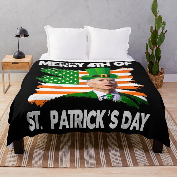 Item preview, Merry 4th Of St Patrick's Day Funny Joe Biden Leprechaun Hat designed and sold by Zulfiqqar.