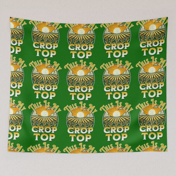Item preview, This Is My Crop Top designed and sold by WolfeTEES.