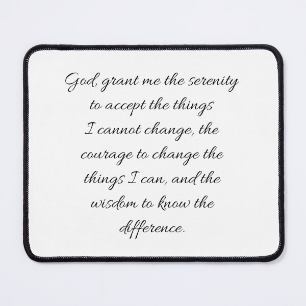 Item preview, Serenity prayer designed and sold by Lupappdesigns.