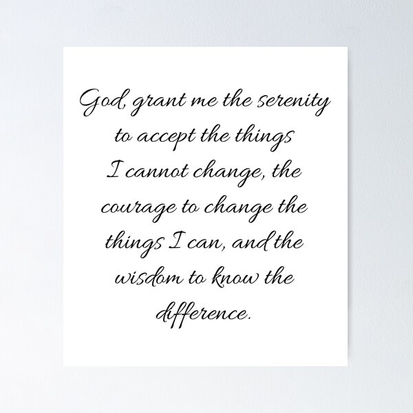 Item preview, Serenity prayer designed and sold by Lupappdesigns.